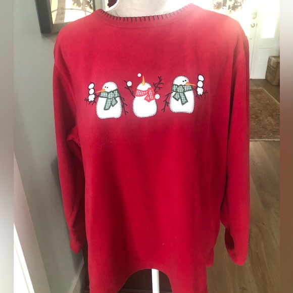Cathy Daniels Sweaters - Authentic Vintage 1990’s Ugly Christmas Sweater sz XL Snowmen